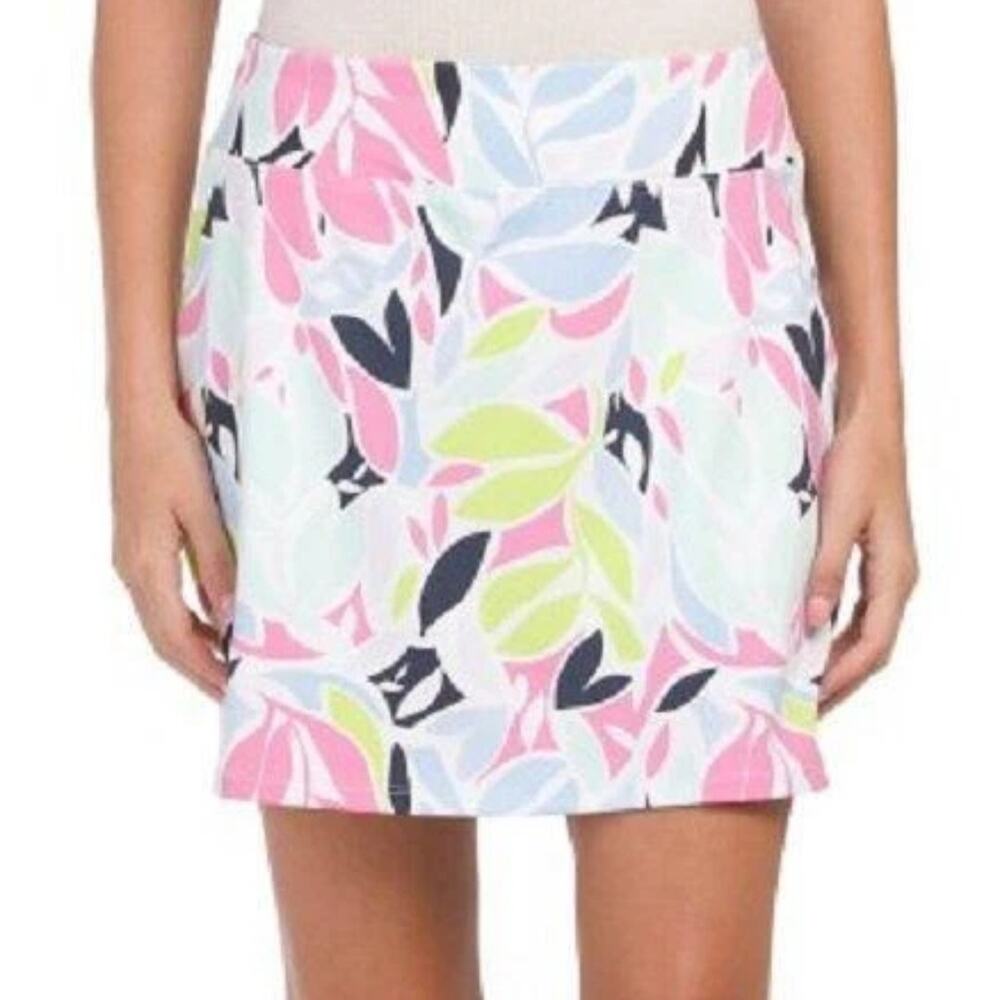 Tommy Bahama Floral Golf Skort White Pink Green Blue Black Athleisure Stretch XL